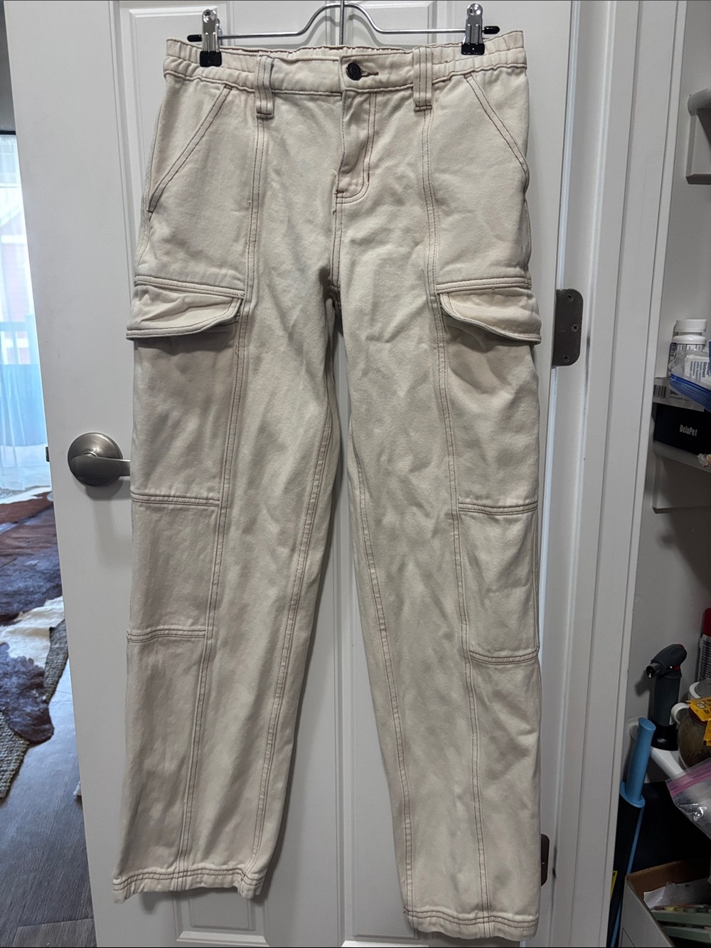 Pacsun Elastic Waist Cargo Pants